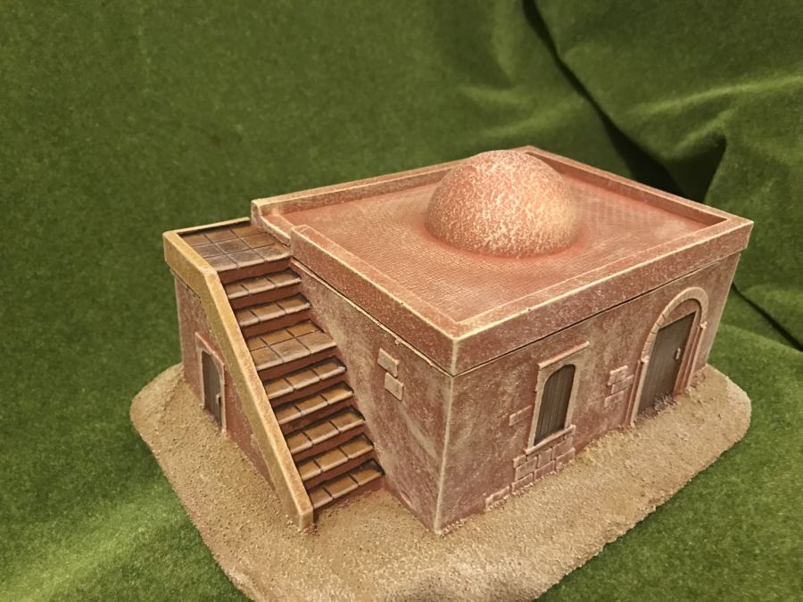 TW-TM-ME09 Large Middle Eastern Desert Building image 0