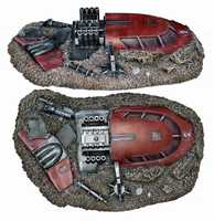 TM-SF-001 CRASHED SPACE TROOP TRANSPORTER image 1