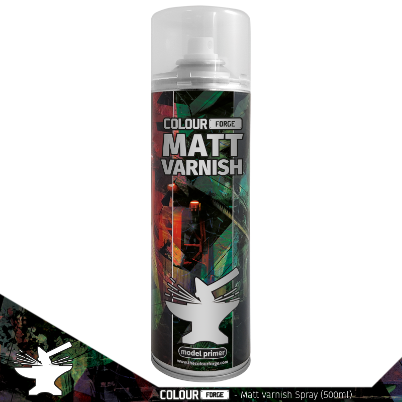 Colour Forge Matt Varnish Spray (500ml)