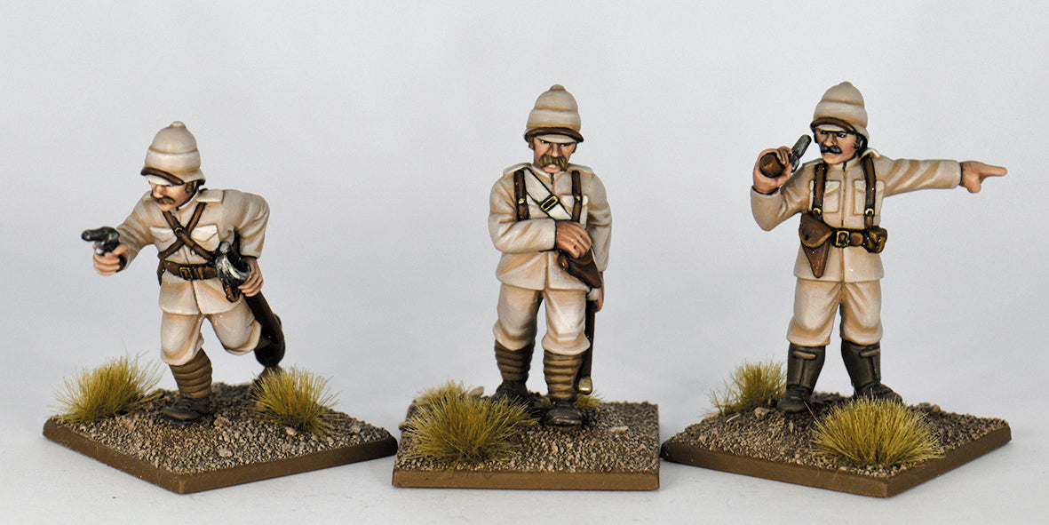 TW-TM-NFB01 28MM Infantry Officers image 0