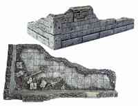 TW-SF23 RUINED CITY BUILDING CORNER SECTION image 0