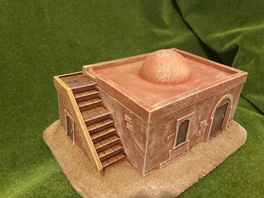 TW-TM-ME09 Large Middle Eastern Desert Building image 0