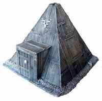 TM-SF-003 DETAILED TIMBER CLAD PYRAMID HOUSE image 0