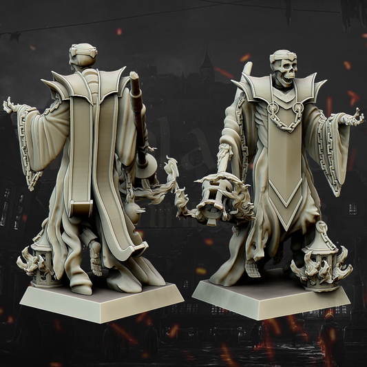 HM Undead Skeleton Wizard, 9th Age image 0