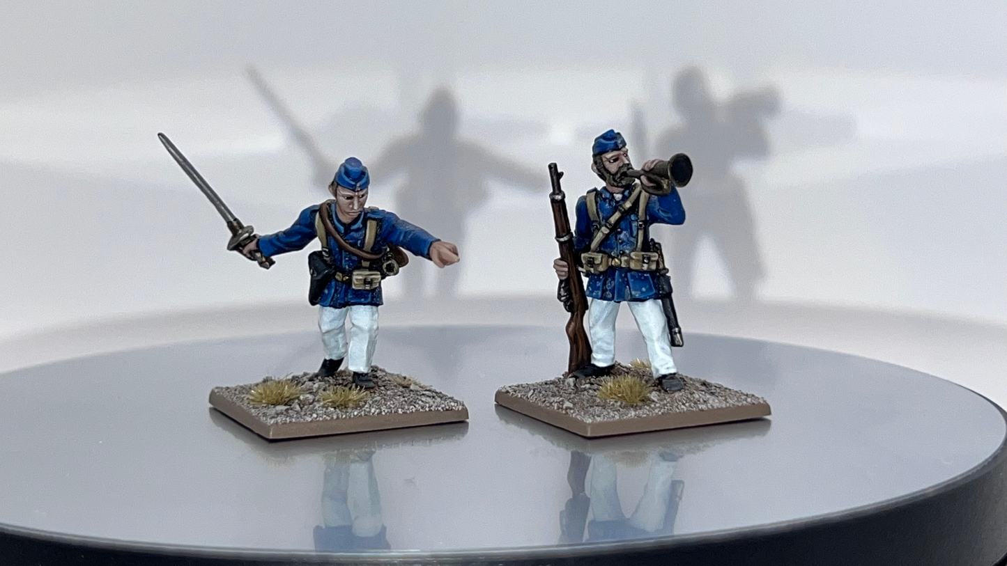 TW-TM-BR-BRIT01 28MM British Infantry Command image 0