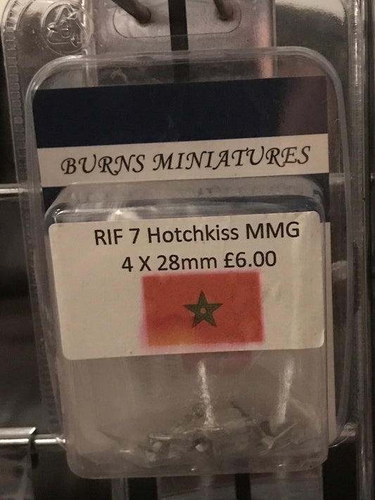 BM-RIF7 Hotchkiss MMG 4x 28mm Figures image 0