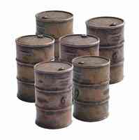 TW-H22 Set of 8 Oil Barrels image 0