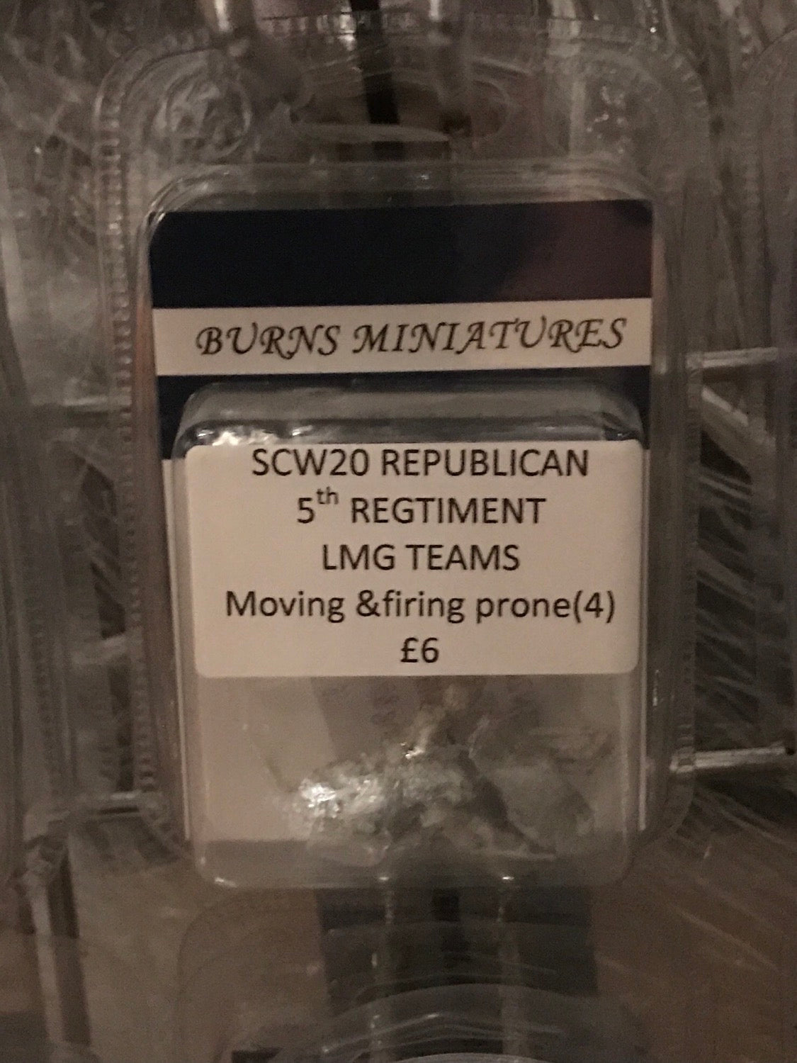 SCW20 REPUBLICAN 5th REGTIMENT LMG TEAMS, MOVING & FIRING (4) image 0