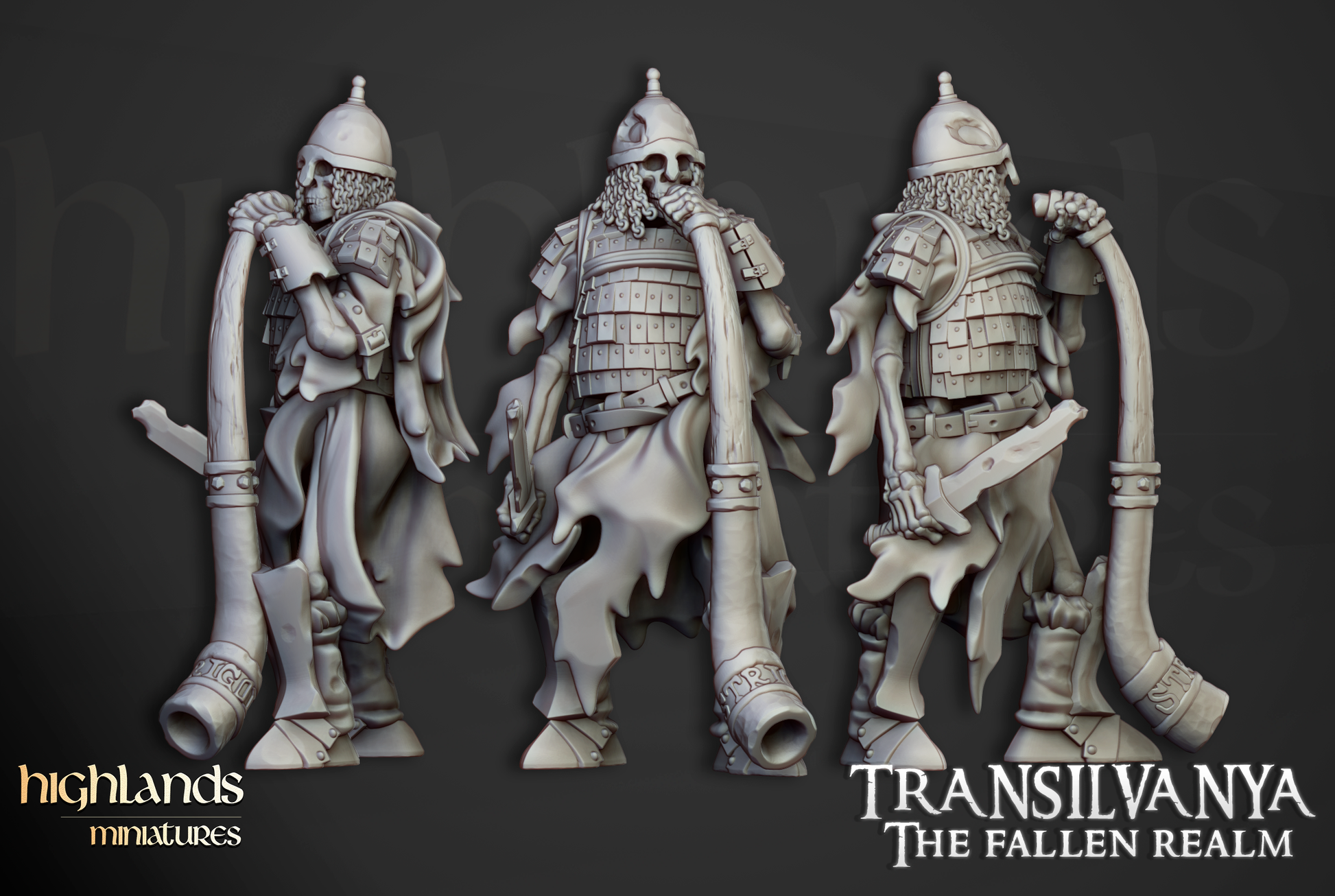 HM Undead Skeleton Boyar Guard with Swords, 9th Age image 2