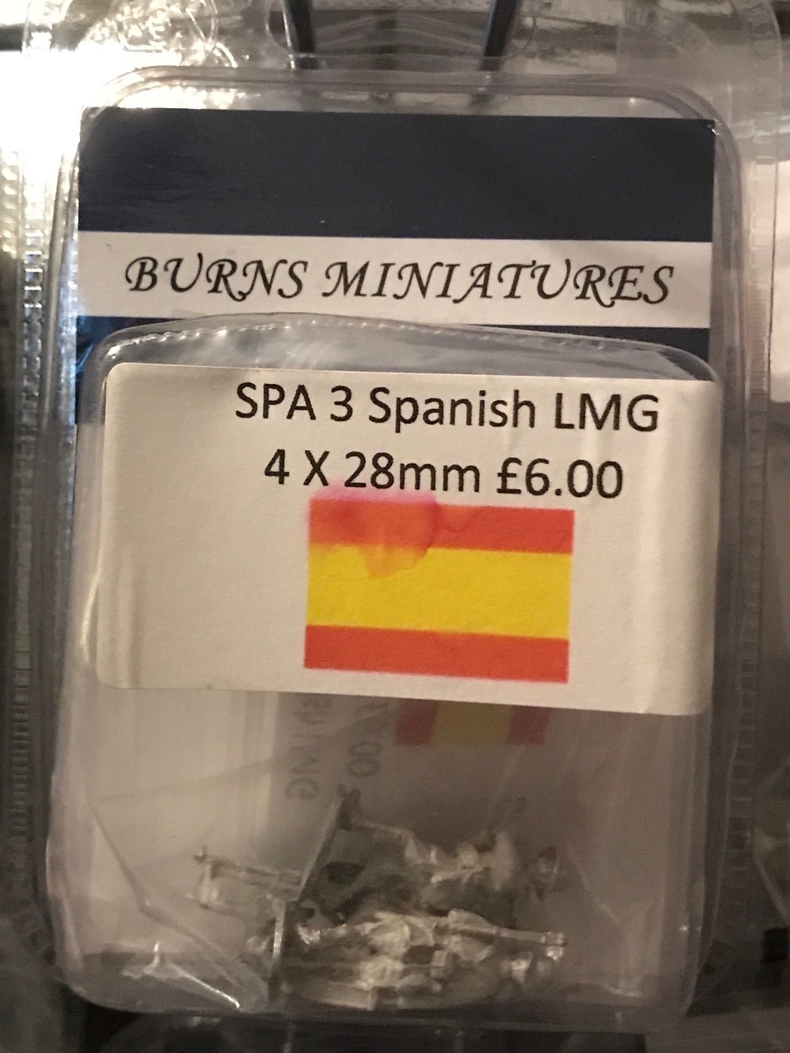 BM-SPA3 Spanish LMG 4x LMG 28mm image 0