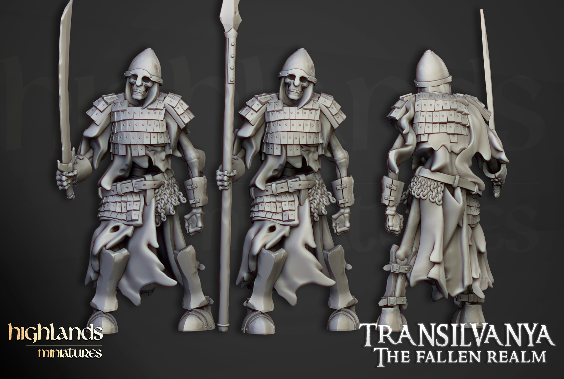 HM Undead Skeleton Boyar Guard with Swords, 9th Age image 9