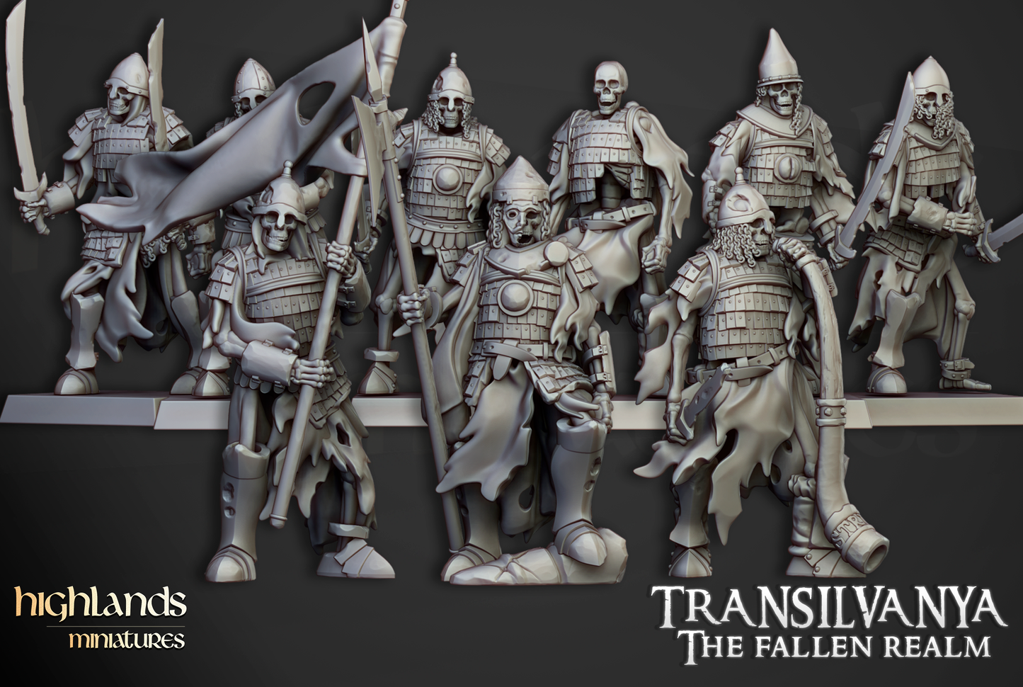 HM Undead Skeleton Boyar Guard with Swords, 9th Age image 11