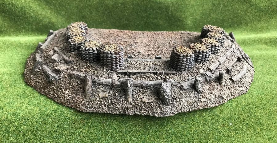 TW-H030 Gun Emplacement with Gabions image 0