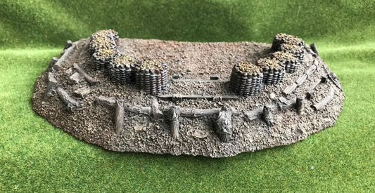 TW-H030 Gun Emplacement with Gabions image 0