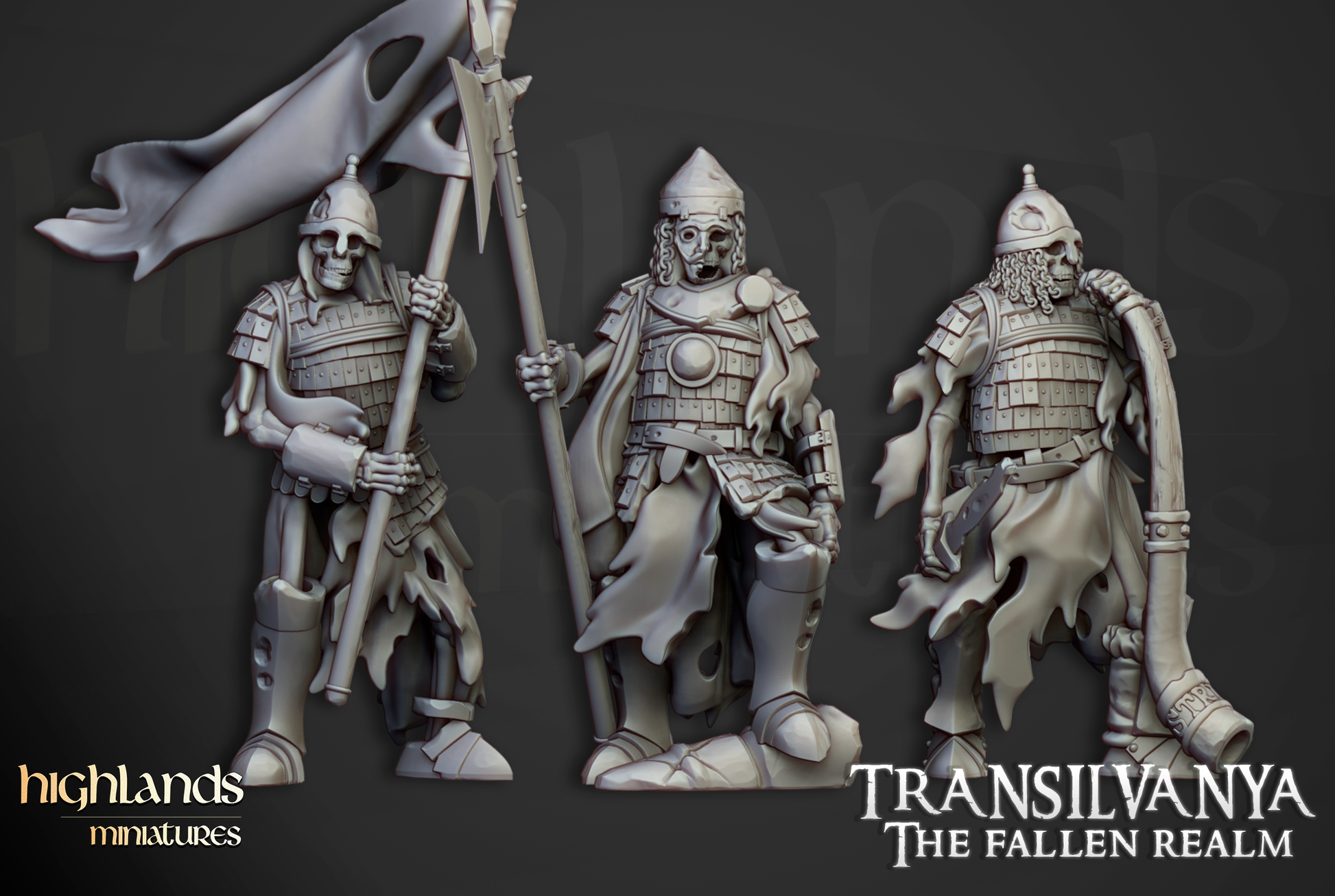 HM Undead Skeleton Boyar Guard with Spears, 9th Age image 0