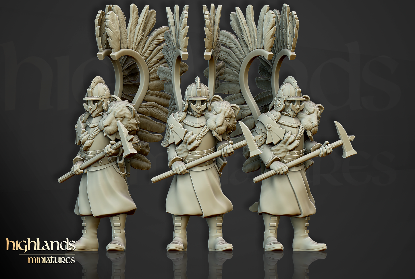 HM Winged Hussars on foot, 9th Age image 5