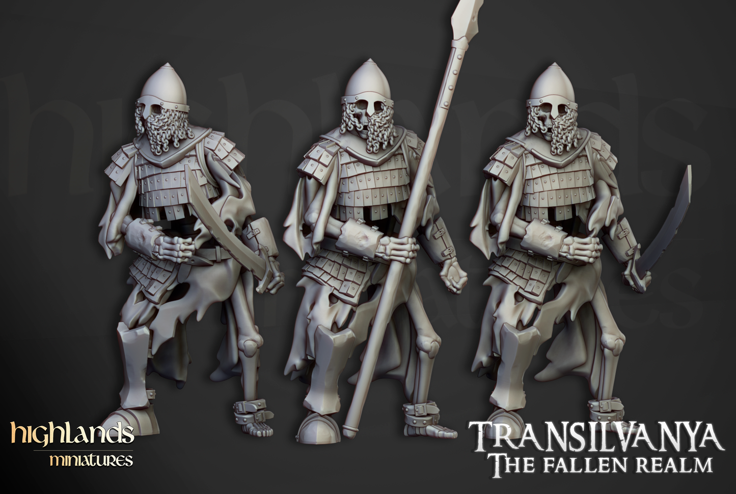 HM Undead Skeleton Boyar Guard with Spears, 9th Age image 10