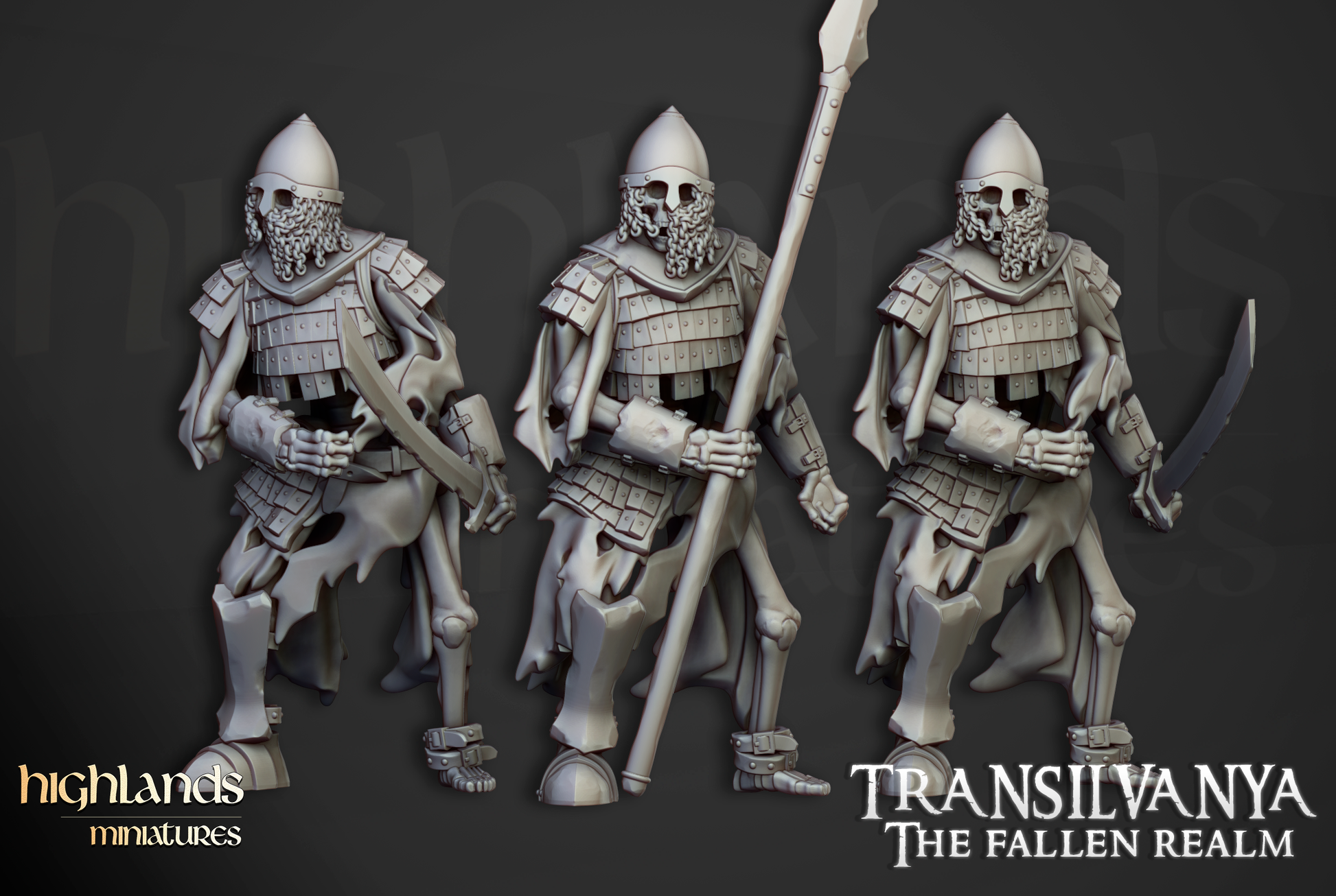 HM Undead Skeleton Boyar Guard with Swords, 9th Age image 10