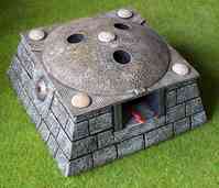 TWS SF04 Gun Pill Box with detachable Domed Roof image 0