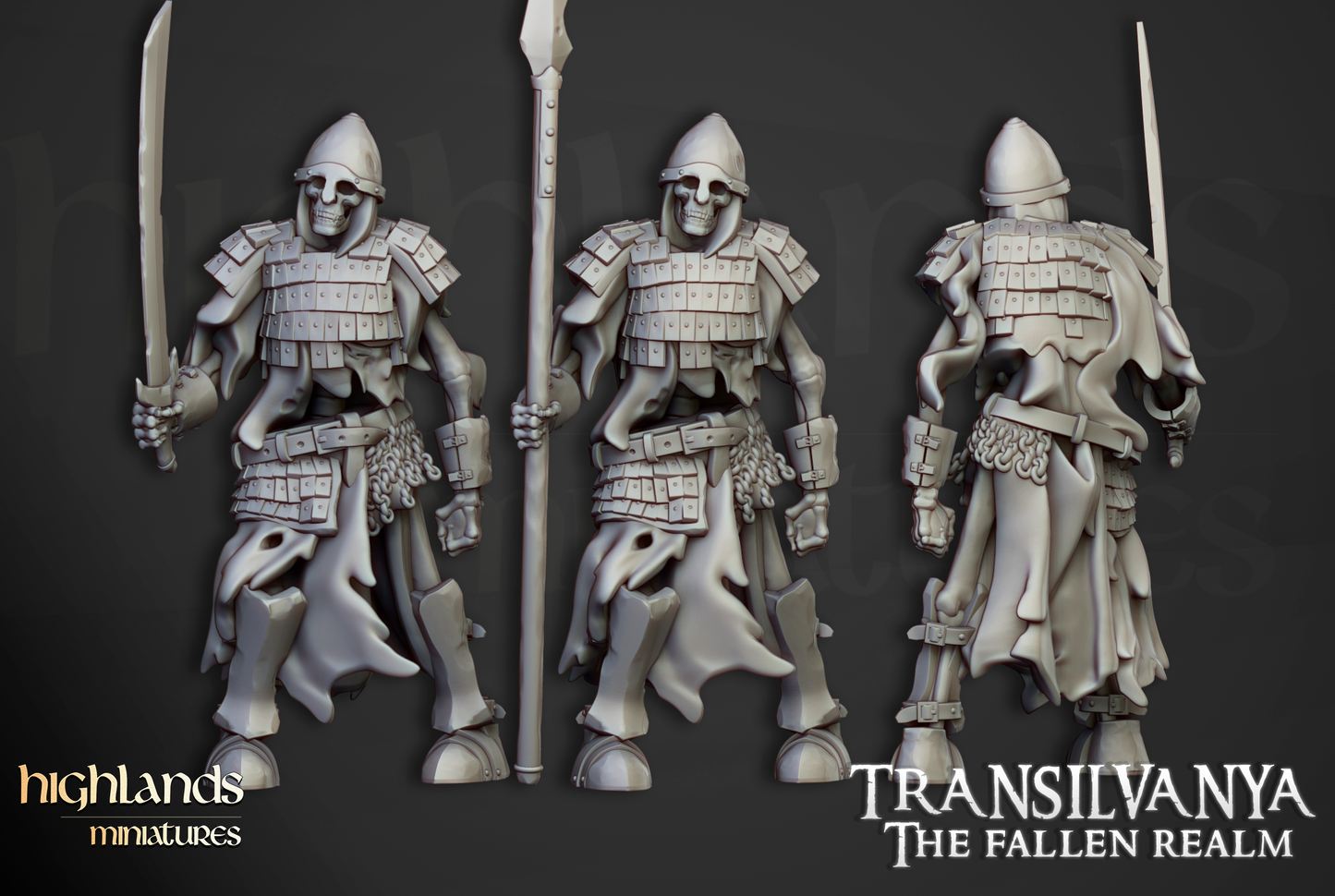 HM Undead Skeleton Boyar Guard with Spears, 9th Age image 9
