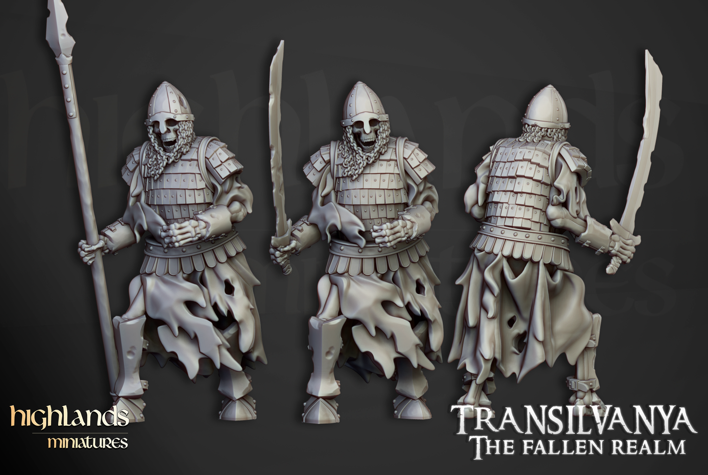 HM Undead Skeleton Boyar Guard with Swords, 9th Age image 4