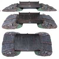 TW-H032 DETAILED TIMBER BRIDGE image 0
