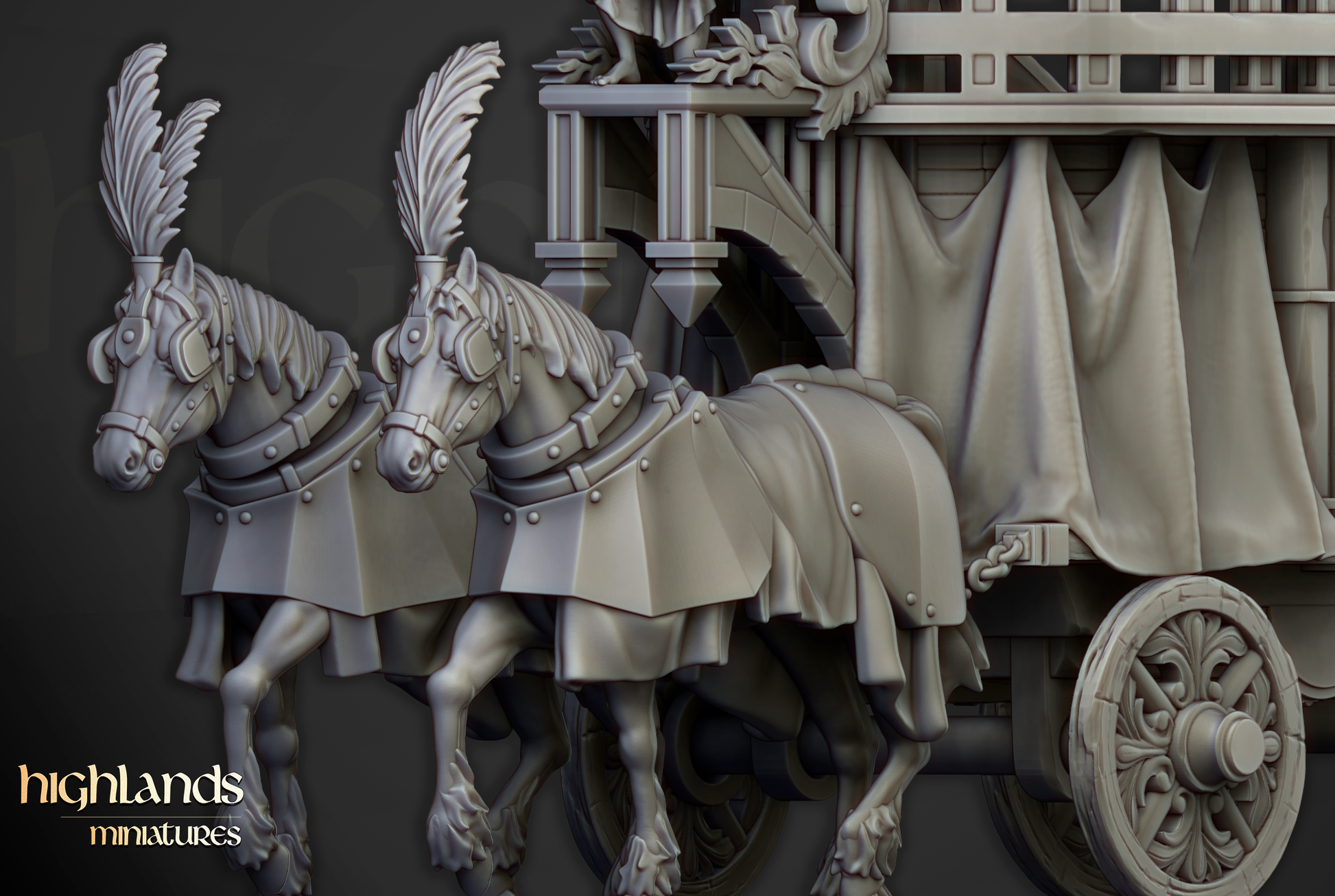 HM Arcane Cannon, Empire of Sun,Wizard Mount, 9th Age image 1