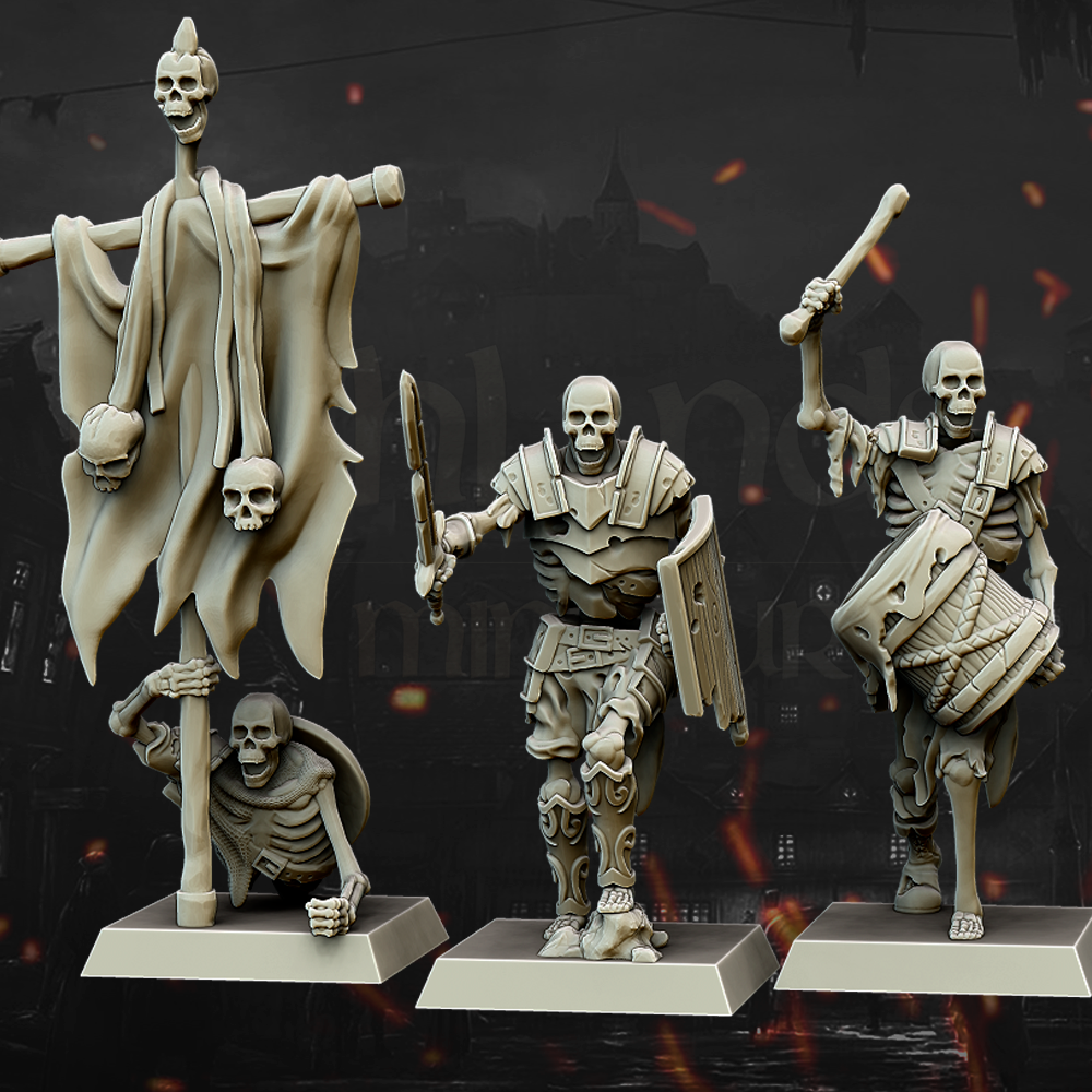 HM Undead Skeleton Warriors, 9th Age image 3