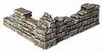 TW-H08 DAMAGED STONE WALL CORNER SECTIONS image 0