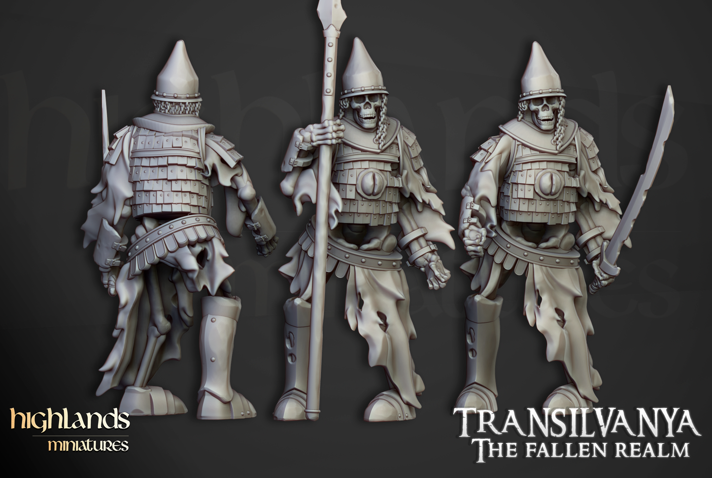 HM Undead Skeleton Boyar Guard with Spears, 9th Age image 8