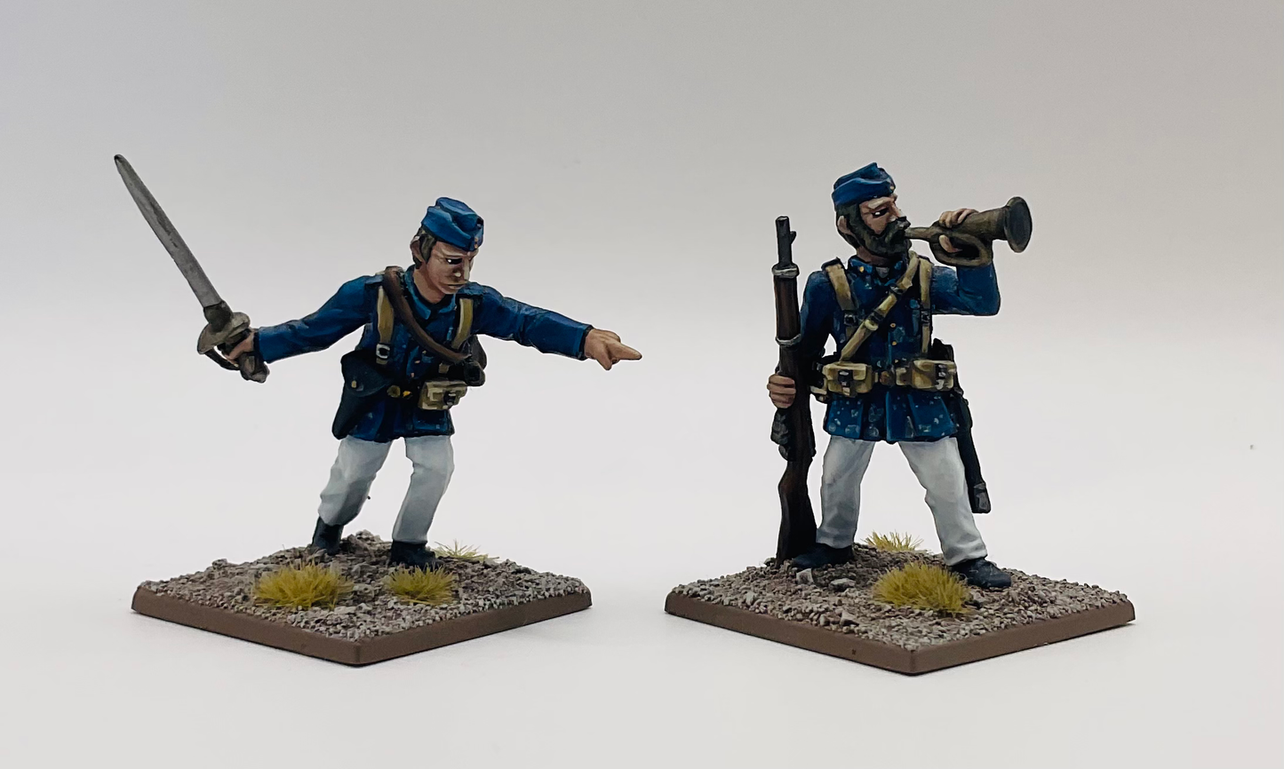 TW-TM-BR-BRIT01 28MM British Infantry Command image 1