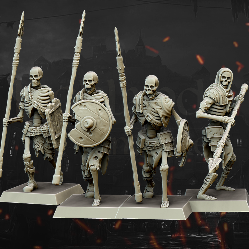 HM Undead Skeleton Warriors, 9th Age image 1