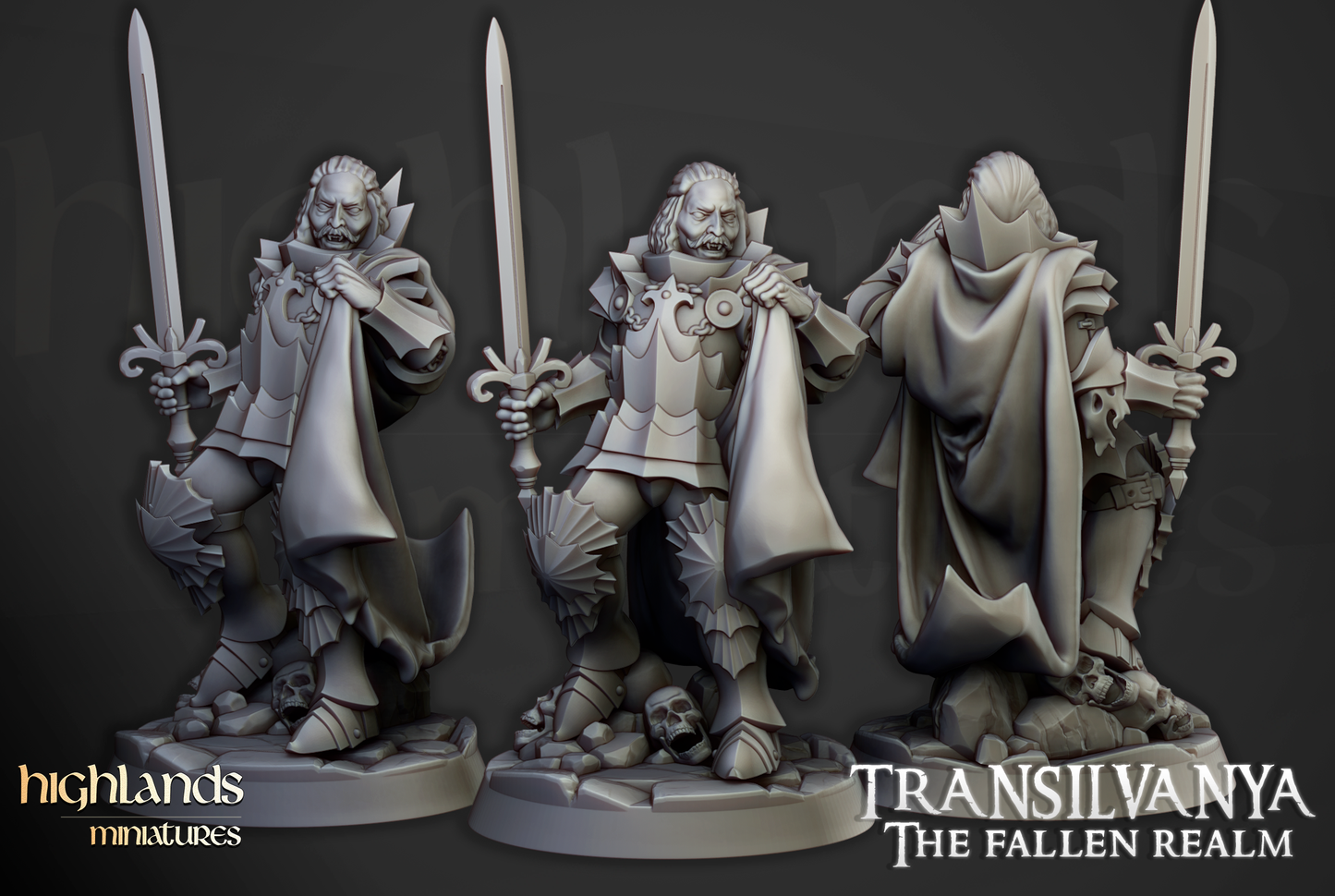 HM Undead Vlad Valacari, Vampire Lord, 9th Age image 2