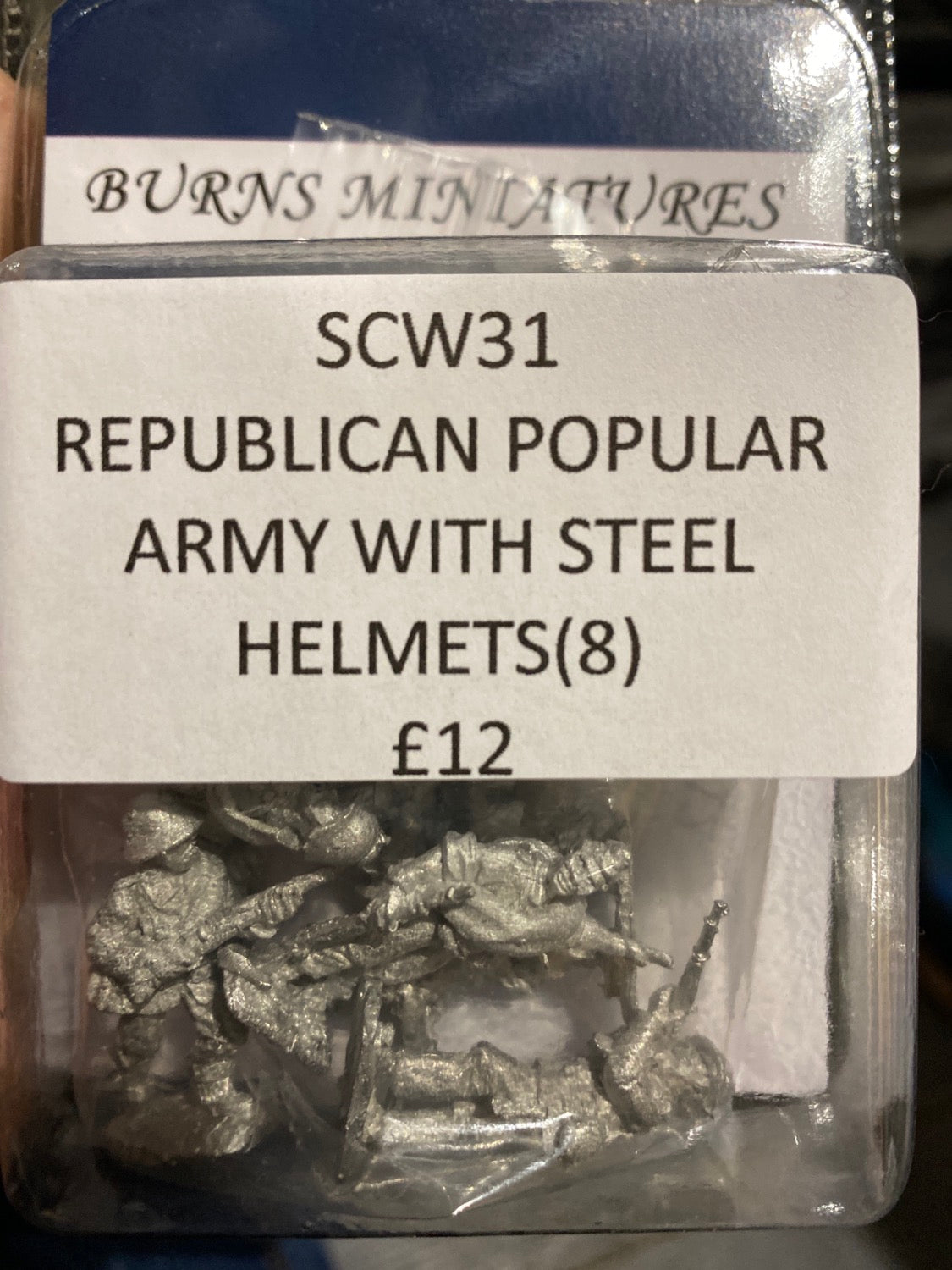 SCW31 REPUBLICAN POPULAR ARMY WITH STEEL HELMETS (8) image 0