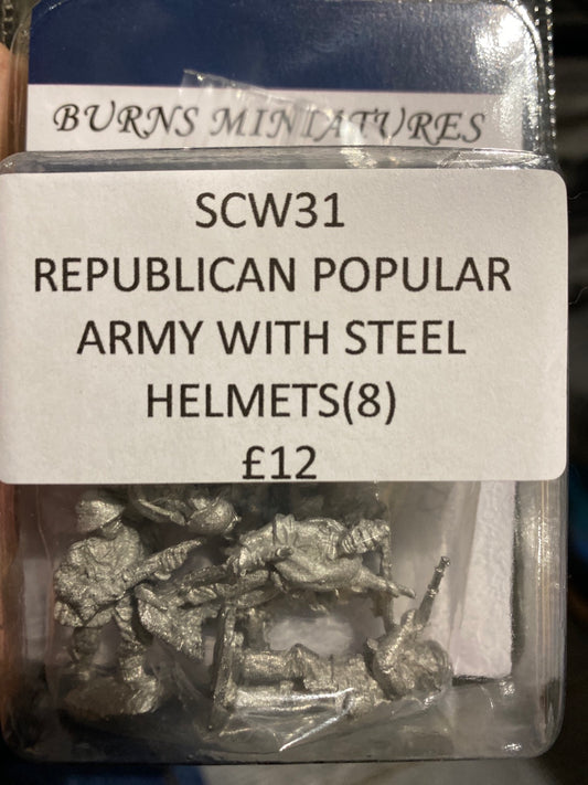 SCW31 REPUBLICAN POPULAR ARMY WITH STEEL HELMETS (8) image 0