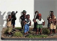 TW-T0007 20mm African Civilian Mob image 0