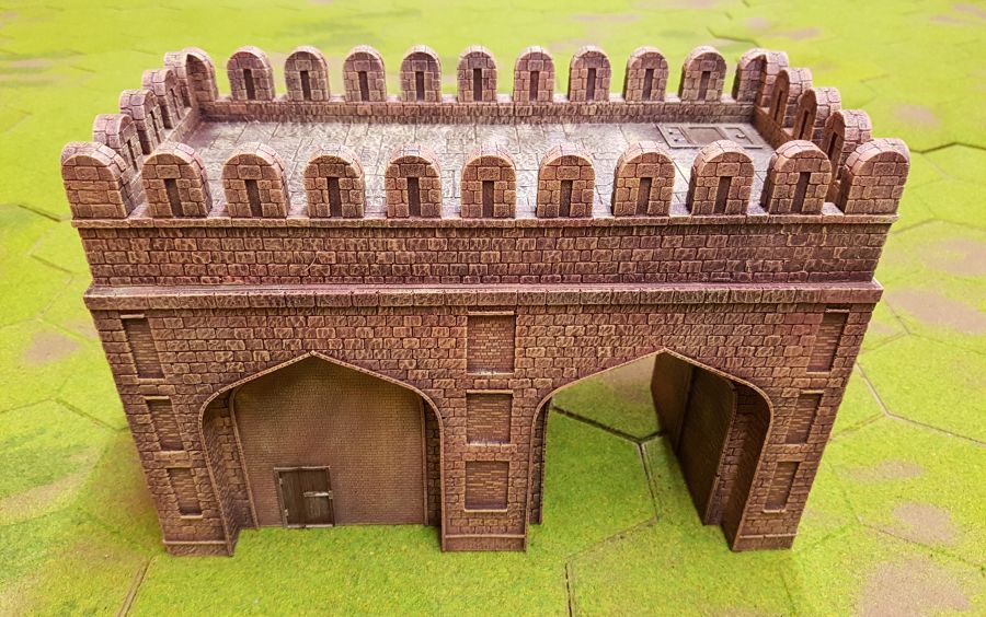 TW-TM-ME06 Middle Eastern Fortress Gate (Red Gate of Delhi) image 0